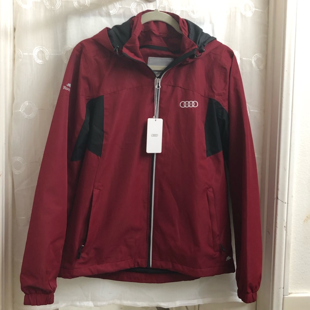 NWT Roots 73 Audi Red/Black Sports Jacket
